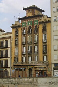 Malaga, adjacent to river