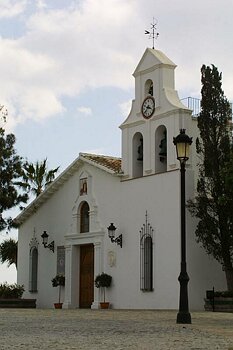 Church high in Benalmadena