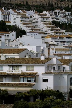 typical building in a tasteful development