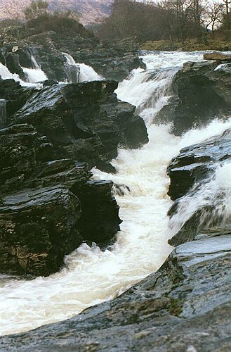 Scottish mountain stream