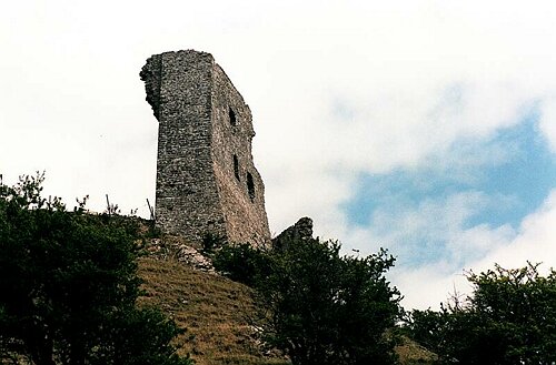 Castle ruin, Wales