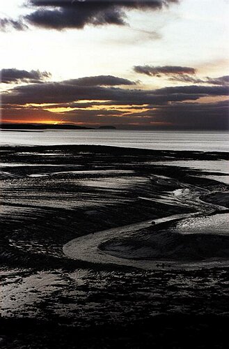 Evening across the Pill, Clevedon