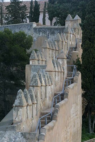Battlements, El Gibalfaro.